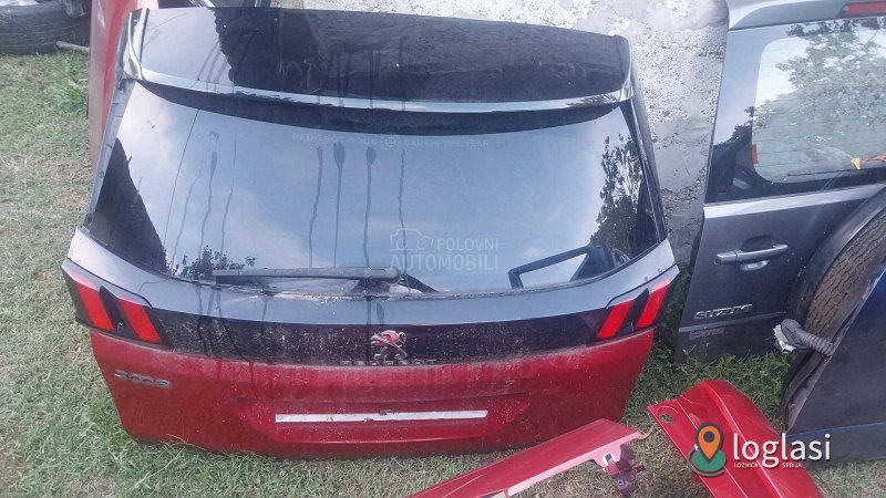Gepek vrata za Peugeot 3008 od 2010. do 2020. god